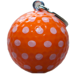 Golfbal sleutelhanger