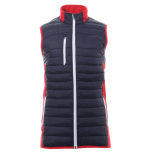 Sunderland Anton padded bodywarmer Navy/Red/White