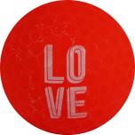 Golfballen set van 3 Love