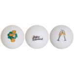 Golfballen WS9900142 set van 3 Happy Retirement