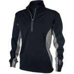 Greg Norman G7F7F001 mens windtop Weather knit black grey