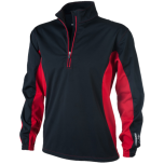 Greg Norman G7F7F001 mens windtop Weather knit Black Red