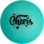 Golfballen WS9900078 set van 3 met print "Cheers"