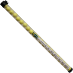 Clicka ball pick up met gele Cougar golfballen 
