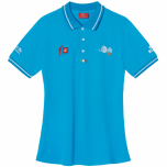 Duca del Cosma dames polo KLM blauw