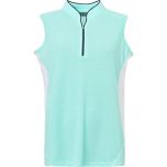 Abacus Erin 2696 342 mouwloze dames polo Aqua