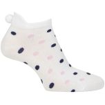 Glenmuir golfsocks Navy light pink dots
