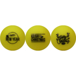 Golfballen set van 3 geel