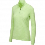 Greg Norman dames baselayer lime green heather