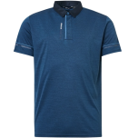 Abacus Monterey 6704-909 heren polo Navy Skyblue