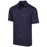 Greg Norman G7S20KX05 Shark Textured Jacquard heren polo Navy