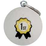 Golfbal sleutelhanger 1ST