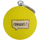 Golfbal sleutelhanger Congrats!