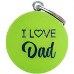 Golfbal sleutelhanger I Love Dad