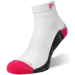 Parstep 2021006 Quater golfsokken Wit roze
