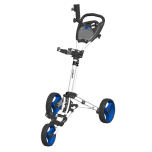 Fastfold Trike deluxe golftrolley wit blauw