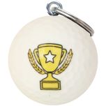 Golfbal sleutelhanger Trophy