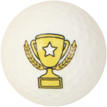 Golfballen set van 3 Trophy